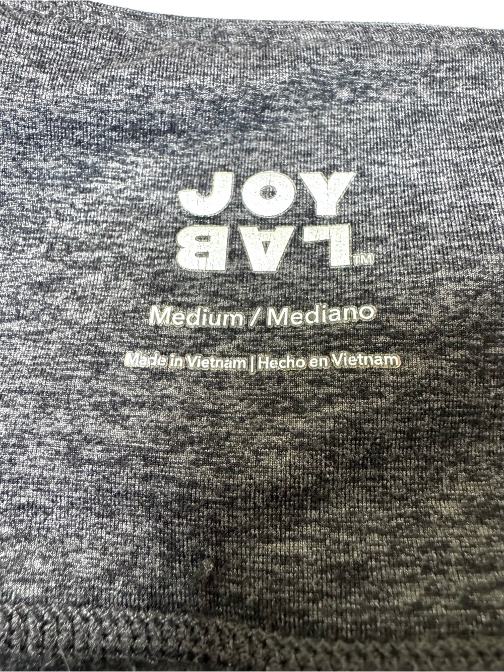 JoyLab Heather Charcoal gray 7/8 Leggings, workout, brushed jersey, Target, yoga - Picture 9 of 11